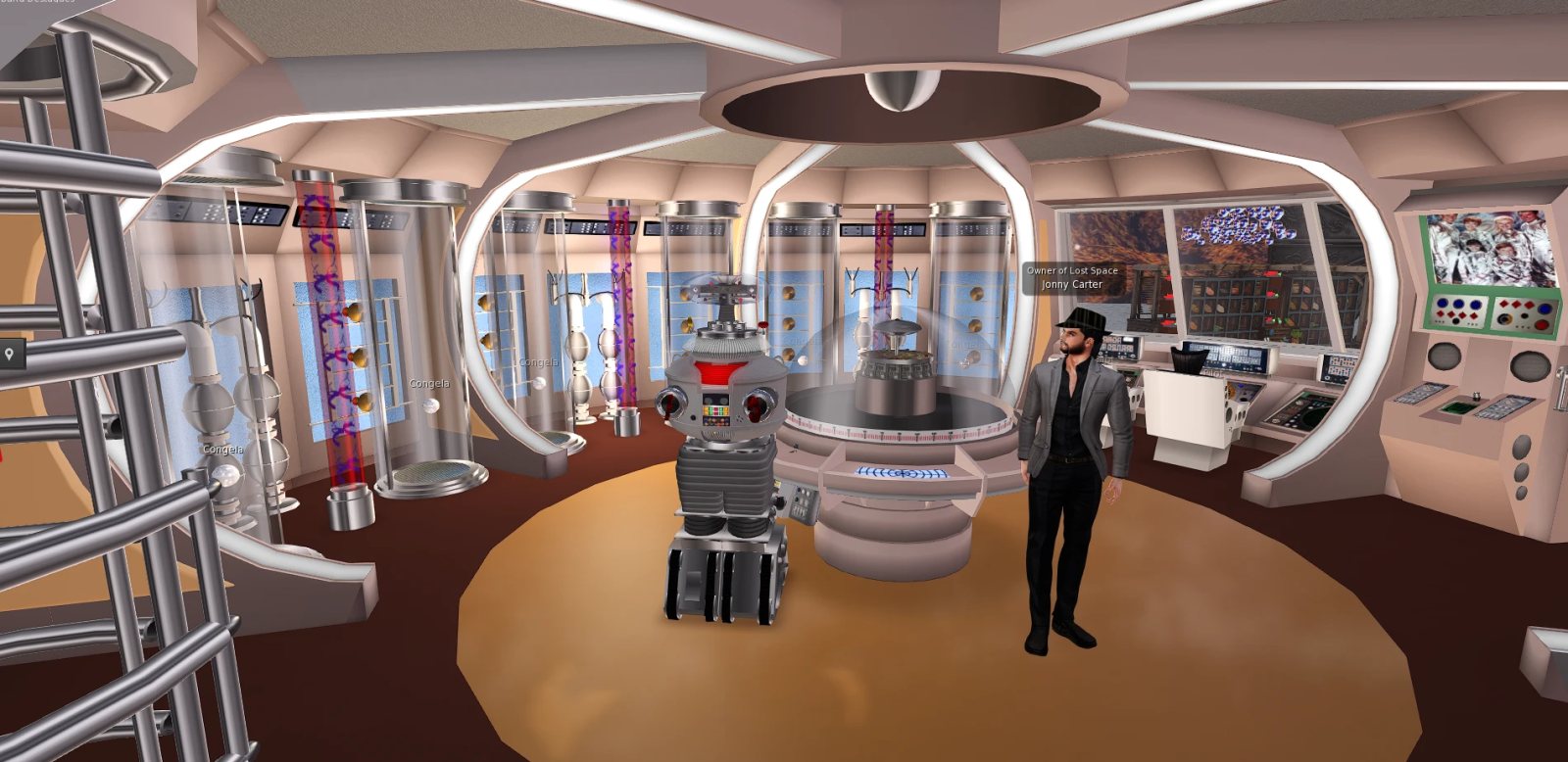 Avatar no interior da nave Jupiter 2
